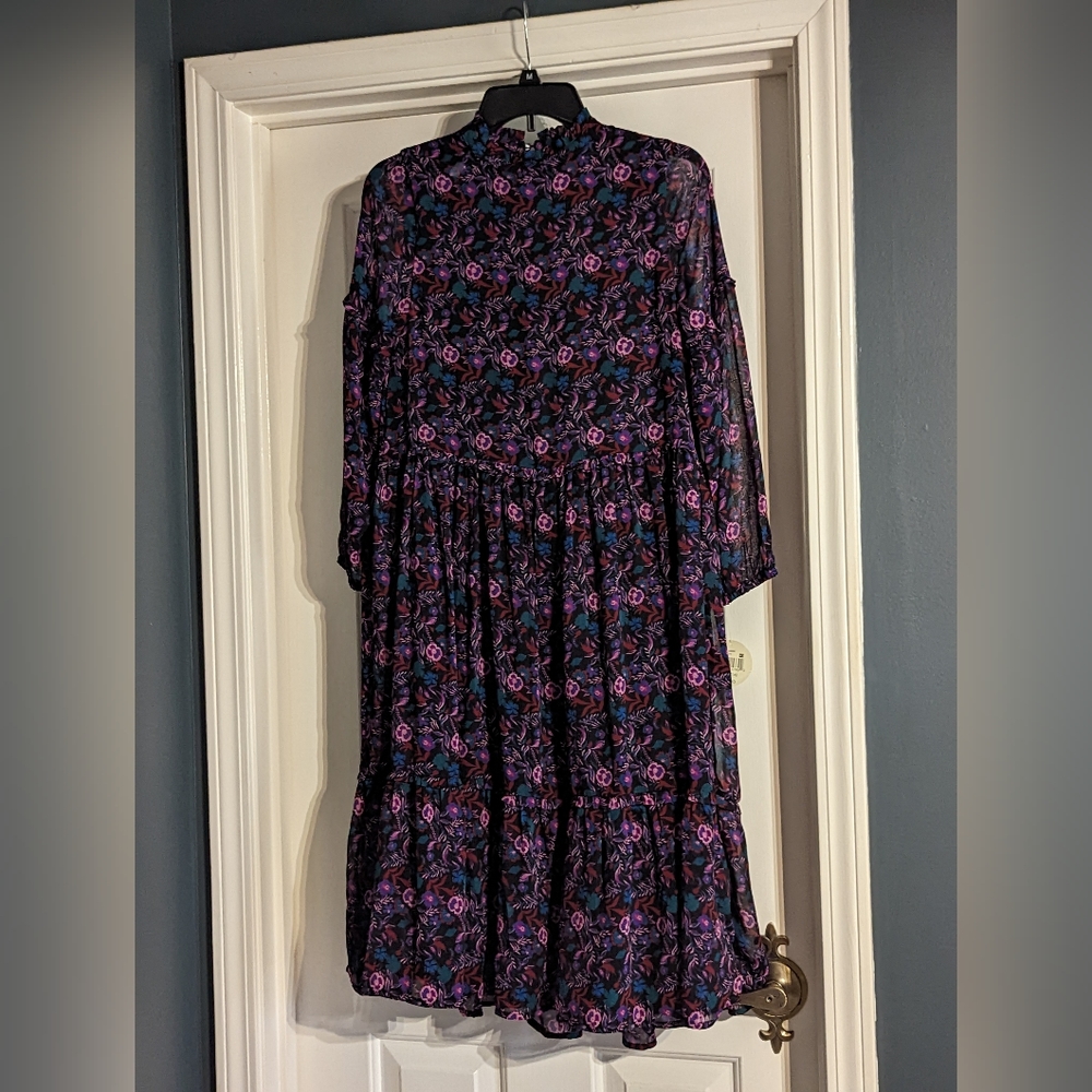 High neck midi